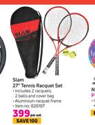 Slam 27" Tennis Racquet Set-Per Set