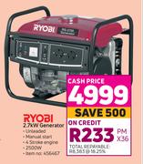 Ryobi 2.7KW Generator