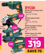 Ryobi 500W 10mm Impact Drill HID-510-Each