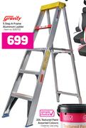 Gravity 5 Step A-Frame Aluminium Ladder