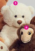 Tom's Toys 43cm Plush Bear Cream-Each