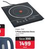 Snappy Chef 1 Plate Induction Stove SCS002-Each