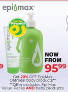 Epi-Max Oatmeal Body Products
