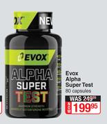 Evox Alpha Super Test-80 Capsules