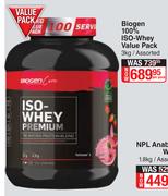 Biogen 100% ISO-Whey Vaule Pack Assorted-3kg Per Pack