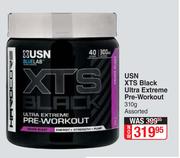 USN XTS Black Ultra Extreme Pre-Workout Assorted-310g