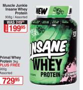 Muscle Junkie Insane Whey Protein Assorted-908g