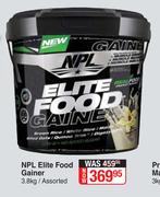 NPL Elite Food Gainer Assorted-3.8kg 