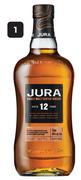 Jura 12 Year Old Single Malt Whisky-750ml Each