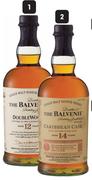 Balvenie 12 Year Old Double Wood Speyside Single Malt Scotch Whisky-750ml Each
