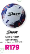 Shoot Size 5 Match Soccer Ball