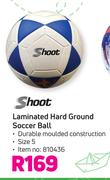 Shoot Laminated Hard Ground Soccer Ball