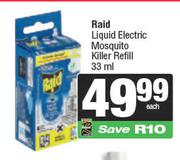 Rapid Liquid Electric Mosquito Killer Refill-33ml Each
