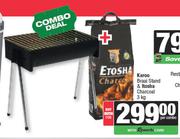 Karoo Braai Stand & Itosha Charcoal 3Kg-Per Combo