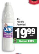 Jik Assorted-750ml Each
