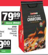 Spar Restaurant Grade Charcoal-4Kg Per Pack