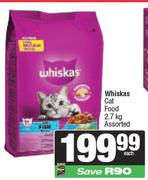 Whiskas Cat Food Assorted-2.7Kg Each