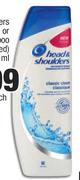 Head & Shoulders 2 In 1 Shampoo-400ml Each