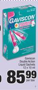 Gaviscon Double Action Liquid Sachets-12x10ml Per Box