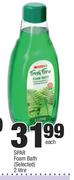 Spar Foam Bath-2Ltr Each