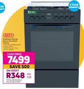 Defy Dual Master 600 Gas Electric Stove Black DGS679