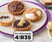 Mini Tartlets Assorted-For 4