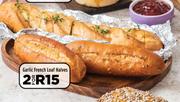 Garlic French Loaf Halves-For 2