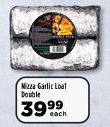 Nizza Garlic Loaf Double-Each
