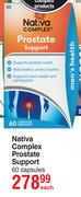 Nativa Complex Prostate Support 60 Capsules-Each
