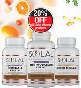 Solal Super Mega-B 60 Capsules