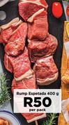 Rump Espetada-400g Per Pack