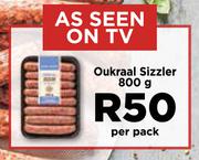 Oukraal Sizzler-800g Per Pack