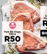Pork Rib Chops-600g Per Pack