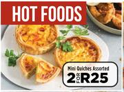 Mini Quiches Assorted-For 2