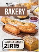 Garlic French Loaf Halves-For 2