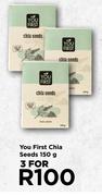 You First Chia Seeds-For 3 x 150g