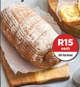 60% Rye Bread-Each