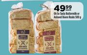 Oh So Tasty Buttermilk Or Aniseed Boere Rusks-500g Each