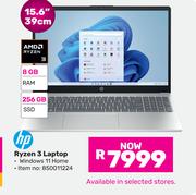 HP 15.6"(39cm) Ryzen 3 Laptop