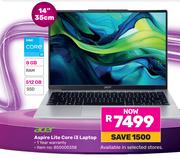 Acer 14"(35cm) Aspire Lite Core i3 Laptop