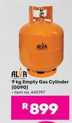Alva 9Kg Empty Gas Cylinder G090