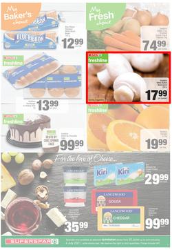 SUPERSPAR EASTERN CAPE : Our Best For less (22 June - 4 July 2021) Valid in Bluewater Bay, Despatch, Amalinda, Vincent, Knysna, Heather Park, Jeffrey's Bay, Rosehill, Leyvale, Sedgefield, Spandau, page 7