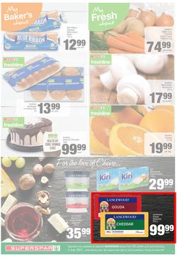 SUPERSPAR EASTERN CAPE : Our Best For less (22 June - 4 July 2021) Valid in Bluewater Bay, Despatch, Amalinda, Vincent, Knysna, Heather Park, Jeffrey's Bay, Rosehill, Leyvale, Sedgefield, Spandau, page 7