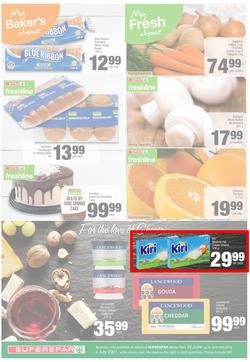 SUPERSPAR EASTERN CAPE : Our Best For less (22 June - 4 July 2021) Valid in Bluewater Bay, Despatch, Amalinda, Vincent, Knysna, Heather Park, Jeffrey's Bay, Rosehill, Leyvale, Sedgefield, Spandau, page 7