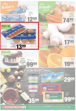 SUPERSPAR EASTERN CAPE : Our Best For less (22 June - 4 July 2021) Valid in Bluewater Bay, Despatch, Amalinda, Vincent, Knysna, Heather Park, Jeffrey's Bay, Rosehill, Leyvale, Sedgefield, Spandau, page 7