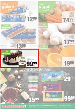 SUPERSPAR EASTERN CAPE : Our Best For less (22 June - 4 July 2021) Valid in Bluewater Bay, Despatch, Amalinda, Vincent, Knysna, Heather Park, Jeffrey's Bay, Rosehill, Leyvale, Sedgefield, Spandau, page 7