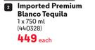 Espolon Imported Premium Blanco Tequila-750ml Each
