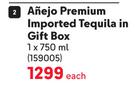 Patron Anejo Premium Imported Tequila In Gift Box-750ml Each