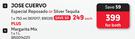 Jose Cuervo Especial Reposado Or Silver Tequila 750ml Plus Margarita Mix 1L-Both For
