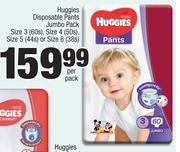 Huggies Disposable Pants Jumbo Pack-Per Pack